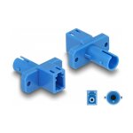 Delock LWL Hybrid Kupplung LC Simplex Buchse zu ST...