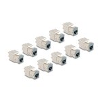 Delock Keystone Modul RJ45 Buchse zu LSA Cat.6A...