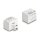 Delock Keystone Modul mit 2 x USB Type-C™ Ladebuchsen PD 20 W weiß