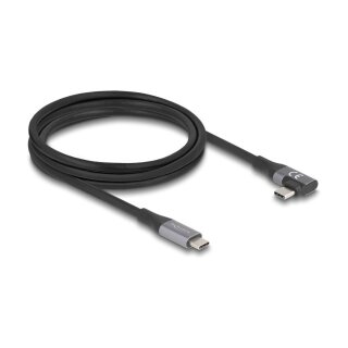 USB 20 Gbps Kabel gewinkelt links / rechts USB PD 3.1 Extended Power Range 240 W 2 m
