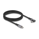 Delock USB 20 Gbps Kabel gewinkelt links / rechts USB PD...