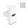 Delock Easy 45 Modul USB 2.0 Typ-A Buchse zu Terminalblock weiß