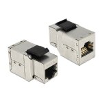 Keystone Modul RJ45 Buchse > RJ45 Buchse Cat.6A