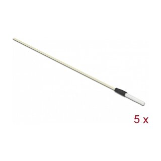 LWL Reinigungsstäbchen für Steckverbinder mit 2,50 mm Hülse 5 Stück