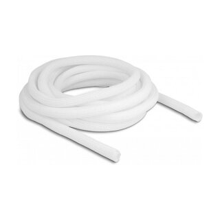 Geflechtschlauch selbstschließend 5 m x 13 mm weiß