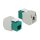 Keystone Modul RJ45 Buchse > LSA Cat.6 UTP grün