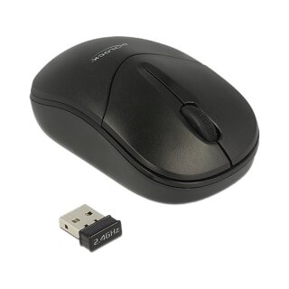 Optische 3-Tasten Mini Maus 2,4 GHz kabellos