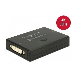 DVI 2 - 1 Umschalter bidirektional 4K 30 Hz