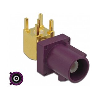 FAKRA D Stecker 90° PCB