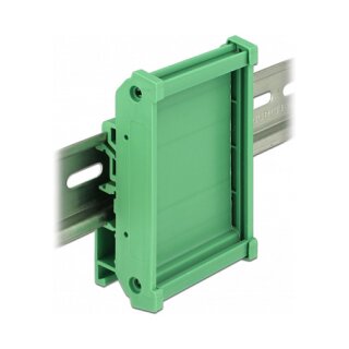 Platinenhalterung (72 mm) für Hutschiene 20 cm lang