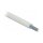 Schutzschlauch Glasfasergeflecht 5 m x 10 mm weiß