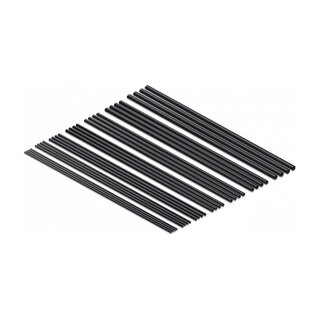 Schrumpfschlauch Sortiment 200 mm 28 Stück schwarz