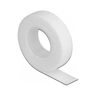 Klettband auf Rolle L 1 m x B 13 mm weiß