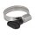 Schlauchschelle mit Flügelmutter 25 - 40 mm 10 Stück schwarz