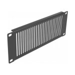 10? Netzwerkschrank Panel mit Lüftungsschlitzen...