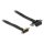 Riser Karte PCI Express x1 Stecker 90° gewinkelt zu x1 Slot mit Kabel 60 cm