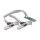 M.2 Karte zu 2 x Seriell RS-232 DB9 mit Standard und Low Profile Slotblenden