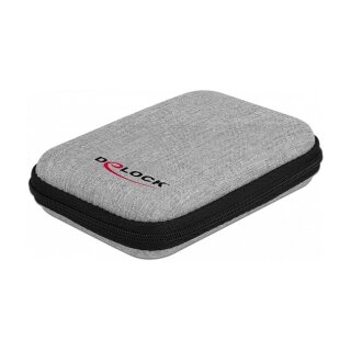 Schutztasche für 2.5" SSDs, externe Gehäuse oder Festplatten bis 12 x 8 x 2 cm
