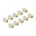 Keystone Modul RJ45 Buchse zu LSA Cat.6A werkzeugfrei gelb Set 10 Stück