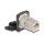 D-Typ RJ45 Einbaubuchse / Kupplung Cat.6A STP mit Schutzkappe IP66 staub- und wasserdicht