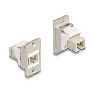 Panel Mount LWL SC Simplex Buchse zu Buchse konisch