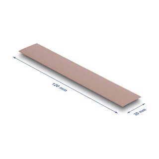 Wärmeleitpad 120 x 20 x 0,5 mm für M.2 Module 3,0 W/mK - Silikonfrei