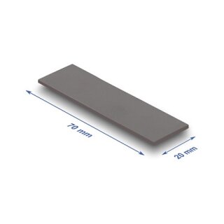 Wärmeleitpad 70 x 20 x 1,75 mm für M.2 Module 3,0 W/mK