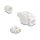 Keystone Modul RJ45 Buchse zu LSA Cat.6A UTP 180° werkzeugfrei mit Kabelverschraubung