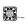 Delock Axiallüfter 5 V DC, 40 x 40 x 10 mm schwarz