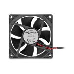 Axiallüfter 5 V DC, 80 x 80 x 25 mm schwarz