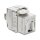 Keystone Modul RJ45 Buchse zu LSA Cat.6A geschirmt werkzeugfrei mit Staubschutzklappe