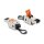RJ45 Stecker mit Klemmverschluss 2 Pin +/- werkzeugfrei - composite power connector