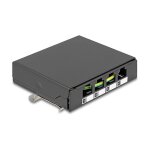 Leergehäuse 4 Port für Keystone RJ-Module...