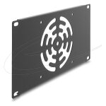 10? 3 HE Rackblende für 1 Lüfter 120 x 120 mm...
