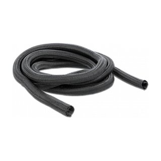 Geflechtschlauch selbstschließend 2 m x 19 mm schwarz