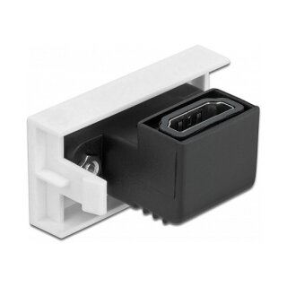 Easy 45 HDMI Modul gewinkelt 90° 22,5 x 45 mm
