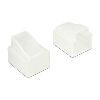 Staubschutz für RJ11 Stecker 10 Stück transparent