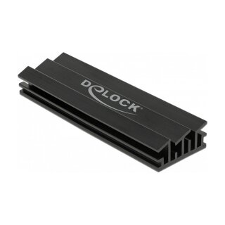 Kühlkörper 70 mm für M.2 Modul schwarz