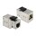 Keystone Modul RJ45 Buchse > RJ45 Buchse Cat.6
