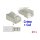 RJ45 Crimp+Cut Stecker Cat.6 STP 20 Stück