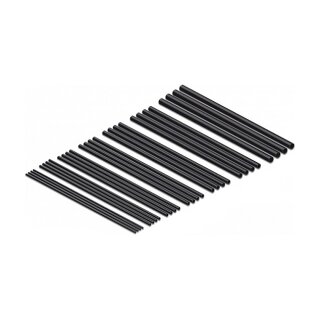 Schrumpfschlauch Sortiment 100 mm 28 Stück schwarz