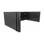 19? Wandhalterung 4 HE faltbar schwarz