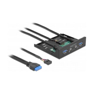 Front Panel 3.5" USB 5 Gbps 2 x USB Typ-A + HD-Audio