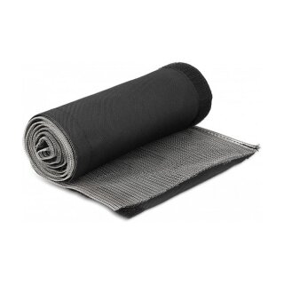EMV Abschirmgeflechtschlauch mit Klettverschluss hitzebeständig 1 m x 50 mm schwarz