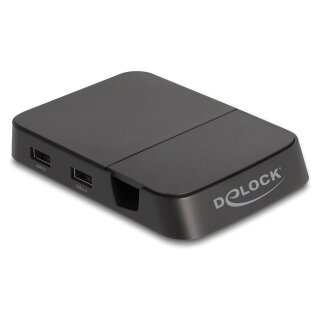 Smartphone Dockingstation 4K mit integrierter Halterung - HDMI / USB / Hub / SD / Micro SD für Android oder Windows
