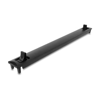 19? 1 HE Blindpanel ABS Kunststoff mit Einrastfunktion (Snap-In) schwarz