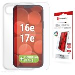 DISPLEX Real Glasschutzfolie + Handyhülle für...
