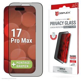DISPLEX Privacy Glas fr Apple iPhone 17 Pro Max