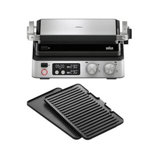 Houshold MultiGrill 7 Kontaktgrill CG 7040 (edelstahl, 2.000 Watt)