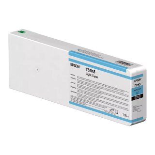 Epson Tintenpatrone UltraChrome HDX/HD light cyan 700 ml T 55K5